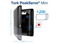 TORK Dispenser TORK H5 PeakServe Mini Sort (552558)