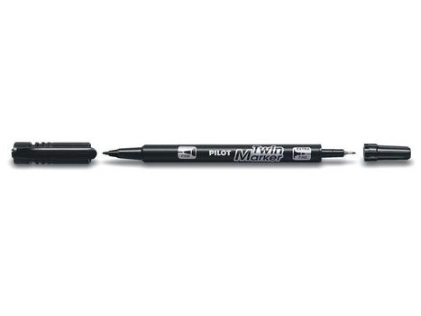 PILOT SCA -TM-BG Marker Twin Marker black (SCA-TM-B-BG*10)