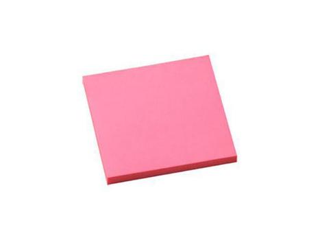 info Notatblokk INFO 75x75 neon rosa (5654-32 (PINK)*12)