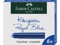 FABER-CASTELL Blekkpatron FABER CASTELL blå (6)