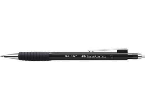 FABER-CASTELL Trykkblyant FABER CASTELL 07mm sort (134799)