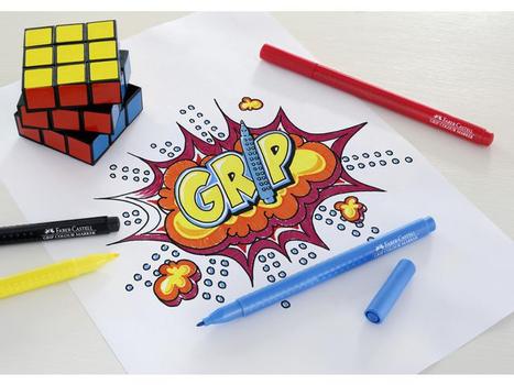 FABER-CASTELL Tusj FABER CASTELL Grip ass farger(10) (155310)