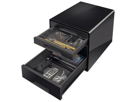 LEITZ Skuffekabinett LEITZ Wow 4 skuffer sort (52134095)