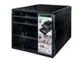 LEITZ Skuffekabinett LEITZ Wow 4 skuffer sort (52134095)