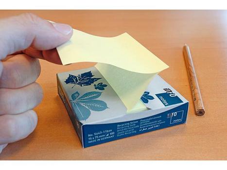 info Notatblokk INFO ZN 75x75 resirk m/disp (5643-11BOX)