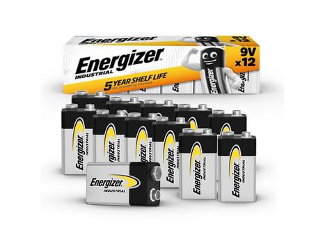 ENERGIZER Batteri ENERGIZER Industrial 9V (12) (636109)