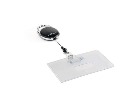 DURABLE Style yoyo kortholder 87x54mm sort (890701)