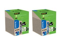 PILOT Whiteboardpenn PILOT V-Board blå (10+10)