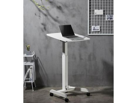 KENSON GetUpDesk TILT hev/senk - hvit Bordet heves, senkes og tiltes ved hjelp av skjult gassfjær (KASGT1370WH)