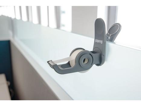 SCOTCH Tapedispenser SCOTCH Twist 1rl tape grå (7100211976)