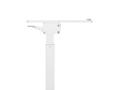KENSON GetUpDesk TILT hev/senk - hvit Bordet heves, senkes og tiltes ved hjelp av skjult gassfjær (KASGT1370WH)