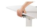 KENSON GetUpDesk TILT hev/senk - hvit Bordet heves, senkes og tiltes ved hjelp av skjult gassfjær (KASGT1370WH)