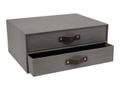 Bigso Box Skuffekabinett BIGSO Birger A4 2 sk. grå (9431C6449LEA648)