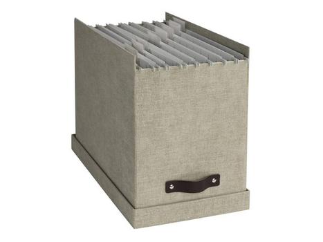 Bigso Box Hjemmearkiv BIGSO Johan m/8 mapper lin (9441C5549LEA648)