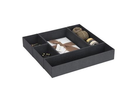 Bigso Box Skuffeinnsats BIGSO Emma sett sort (5) (7805C6801)