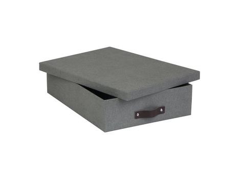 Bigso Box Dokumentboks BIGSO Oskar A4 grå (9451C6449LEA648)