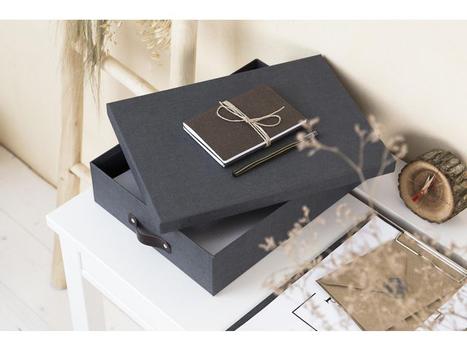 Bigso Box Dokumentboks BIGSO Oskar A4 sort (9451C6849LEA648)