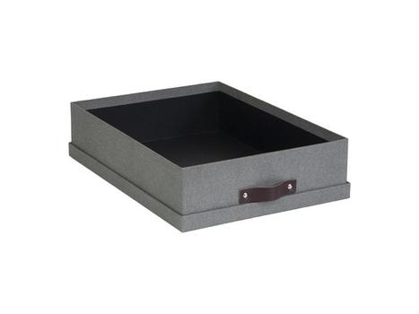 Bigso Box Dokumentboks BIGSO Oskar A4 grå (9451C6449LEA648)