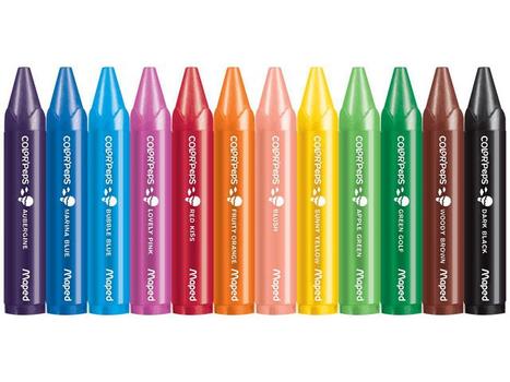 MAPED Vokskritt MAPED Color Peps jumbo (12) (861311)