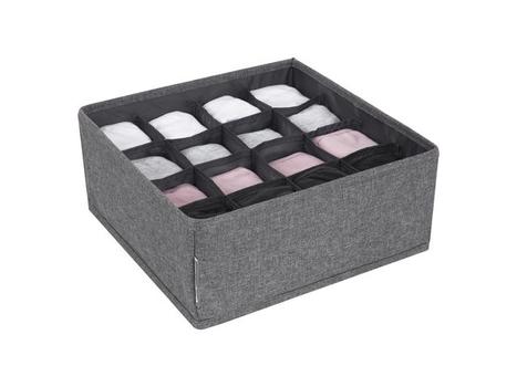 Bigso Box Skuffeinnsats BIGSO 16 rom grå (6953S0101)