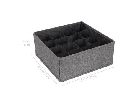 Bigso Box Skuffeinnsats BIGSO 16 rom grå (6953S0101)