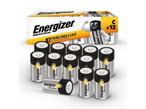 ENERGIZER INDUSTRIAL C/LR14 12PK (636107)