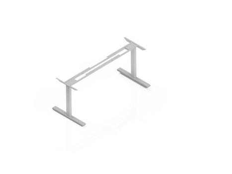 KENSON elektrisk understell - sølv Heves og senkes. Passer til de fleste rektangulære bordplater,  enkel montering (KAS013031SI)