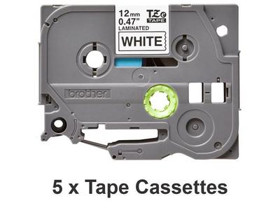 BROTHER TZe 231 - Black on white - Roll (1.2 cm x 8 m) (TZE231M5)