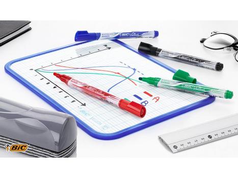 BIC Whiteboardpenn BIC Velleda pocket rød (902089*12)