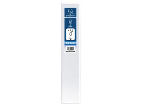 EXACOMPTA Innstikkperm EXACOMPTA A4+ 4D 50/75 hvit (51944E*10)