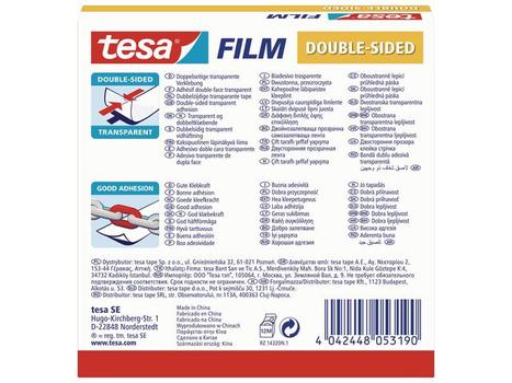 TESA Tape TESA dobbeltsidig 19mmx33m (57954000000)