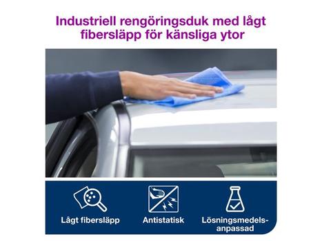 TORK 190578 Sensitiv W4 rengøringsklud blå 80stk (190578*5)