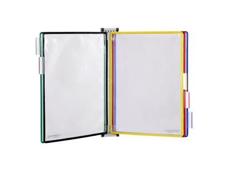 TARIFOLD Veggstativ TARIFOLD A4 10 lommer ass far (414169)