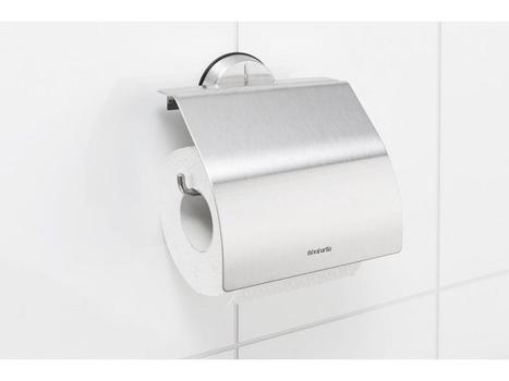 BRABANTIA Toalettrullholder BRABANTIA Børstet Stål (427626)