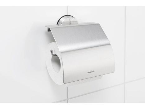 BRABANTIA Toalettrullholder BRABANTIA Børstet Stål (427626)