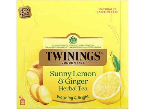 TWININGS Te TWININGS sitron & ingefær (100) (5359989)