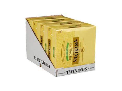TWININGS Te TWININGS Earl Grey økologisk (100) (4848750)