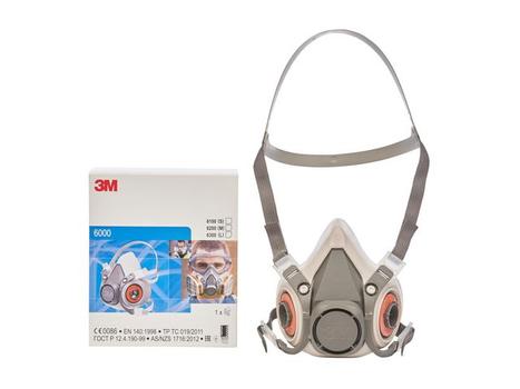 3M HALVMASKE MEDIUM 6200M (7000146847)