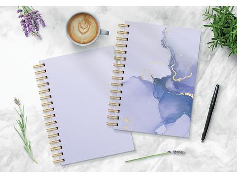 BURDE Spiralbok BURDE A5 Marble (92747200)