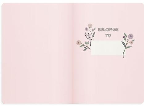 BURDE Notatbok BURDE Deluxe A5 twigs (92746100)