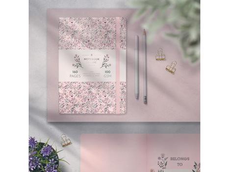 BURDE Notatbok BURDE Deluxe A5 twigs (92746100)