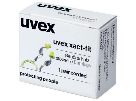UVEX Ørepropper UVEX xact-fit m/snor 26dB (2124001)