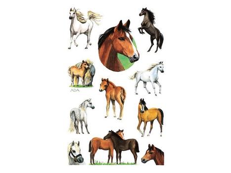 Z-Design Etikett AVERY dekor hester (2) (53483)