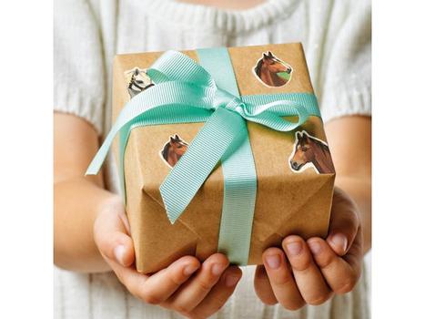 Z-Design Etikett AVERY dekor hester (2) (53483)