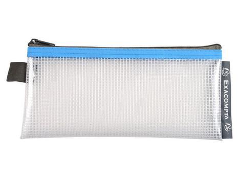 EXACOMPTA Oppbevaringslomme plast gl.lås 20x10cm (34110E*10)