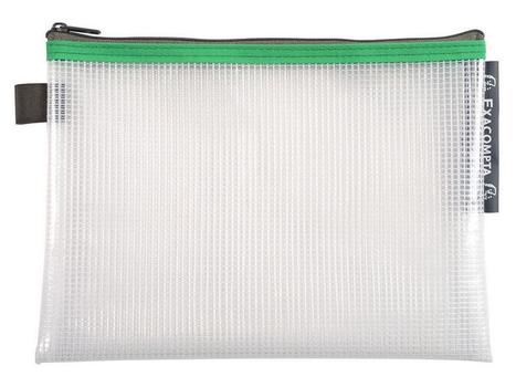 EXACOMPTA Oppbevaringslomme plast glidelås A5 ass (34140E*10)