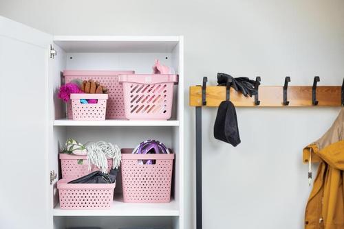 NORDISKA PLAST Oppbevaringskurv Star 4,5L gammelrosa (7304-1610)