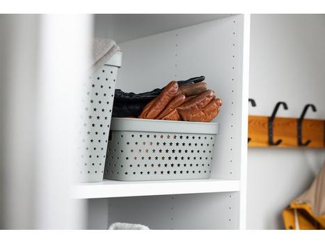 NORDISKA PLAST Oppbevaringskurv Star 4,5L khaki grønn (7304-0815)