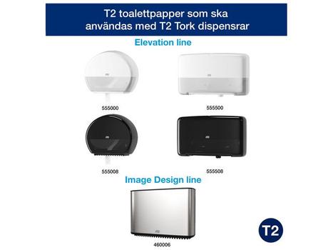 TORK Toiletpapir Tork jumbo mini brun natur T2 170m 12 rle (120377)