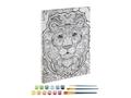 Grafix Paint By Number Lion Canvas - 30x40cm (150056)